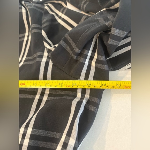 Plaid Trench Coat Addition Elle Size 4X - Picture 6 of 7